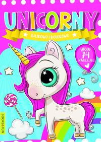 Unicorny. Bajkowo kolorowo. Autor: Opracowanie zbiorowe. Dobreksiazki.pl Okładka książki Unicorny. Bajkowo kolorowo