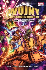 Wojny nieskończoności. Odliczanie. Autor: Gerry Duggan, Michael Allred, Mike Deodato Jr.. Dobreksiazki.pl Okładka książki Wojny nieskończoności. Odliczanie