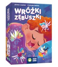 Wróżka Zębuszka Gra. Autor: Lutyński Artur. Dobreksiazki.pl Okładka książki Wróżka Zębuszka Gra