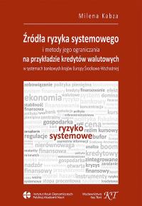 Okładka książki Źródła ryzyka systemowego i metody jego ograniczania