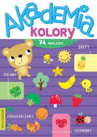 Akademia kolory. Autor: Opracowanie zbiorowe. Dobreksiazki.pl Okładka książki Akademia kolory