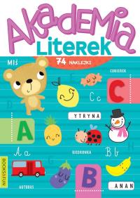 Akademia literek. Autor: Opracowanie zbiorowe. Dobreksiazki.pl Okładka książki Akademia literek