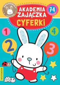 Akademia zajaczka Cyferki. Autor: Opracowanie zbiorowe. Dobreksiazki.pl Okładka książki Akademia zajaczka Cyferki