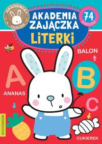 Akademia zajaczka Literki. Autor: Opracowanie zbiorowe. Dobreksiazki.pl Okładka książki Akademia zajaczka Literki