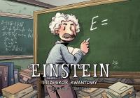 Einstein. Przeskok kwantowy. Autor: Irena Brignull. Dobreksiazki.pl Okładka książki Einstein. Przeskok kwantowy