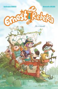 Ernest i Rebeka. Na ratunek! Tom 3. Autor: Irena Brignull. Dobreksiazki.pl Okładka książki Ernest i Rebeka. Na ratunek! Tom 3