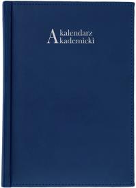 Kalendarz 2021/2022 akademicki A5 tygodniowy VIVELLA granat. Autor: praca zbiorowa. Dobreksiazki.pl Okładka książki Kalendarz 2021/2022 akademicki A5 tygodniowy VIVELLA granat