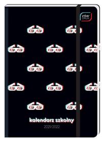 Kalendarz szkolny 21/22 B6 352 Black. Wydawca: INTERDRUK. Dobreksiazki.pl Opakowanie Kalendarz szkolny 21/22 B6 352 Black