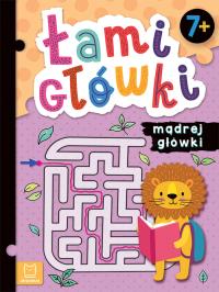 Łamigłówki mądrej główki. 7+. Autor: Opracowanie zbiorowe. Dobreksiazki.pl Okładka książki Łamigłówki mądrej główki. 7+