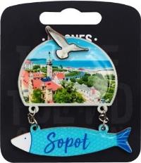 Opakowanie Magnes I love Poland Sopot ILP-MAG-D-SOP-19