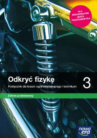 Nowe fizyka Odkryć fizykę era karty pracy 3 liceum i technikum zakres podstawowy. Autor: Braun Marcin, Śliwa Weronika. Dobreksiazki.pl Okładka książki Nowe fizyka Odkryć fizykę era karty pracy 3 liceum i technikum zakres podstawowy