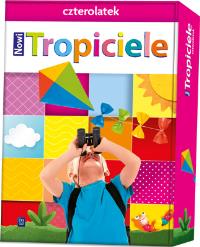 Okładka książki Nowi Tropiciele Czterolatek. BOX 2021 WSIP