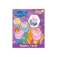 Peppa Pig. Zadania na medal. Siostra i brat.. Autor: Opracowanie zbiorowe. Dobreksiazki.pl Okładka książki Peppa Pig. Zadania na medal. Siostra i brat.