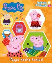 Świnka Peppa. Zadania na medal. Peppa koch taniec. Autor: Opracowanie zbiorowe. Dobreksiazki.pl Okładka książki Świnka Peppa. Zadania na medal. Peppa koch taniec