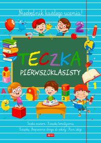 Teczka pierwszoklasisty 2. Autor: Opracowanie zbiorowe. Dobreksiazki.pl Okładka książki Teczka pierwszoklasisty 2
