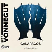 CD MP3 Galapagos. Autor: Kurt Vonnegut. Dobreksiazki.pl Okładka książki CD MP3 Galapagos
