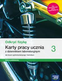 Okładka książki Fizyka LO 3 Odkryć fizykę KP ZP 2021 NE