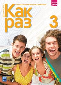 Okładka książki Kak raz j. ros. ćw LO 3 ZP NPP 2021 WSiP