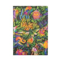Kalendarz 2022 Flexis Midi Jungle Song Horizontal FE7984-2. Wydawca: Paperblanks. Dobreksiazki.pl Opakowanie Kalendarz 2022 Flexis Midi Jungle Song Horizontal FE7984-2