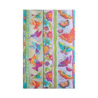 Kalendarz 2022 Maxi Hummingbirds & Flutterbyes Horizontal DE7725-1. Wydawca: Paperblanks. Dobreksiazki.pl Opakowanie Kalendarz 2022 Maxi Hummingbirds & Flutterbyes Horizontal DE7725-1