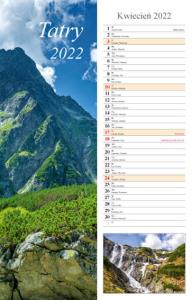 Kalendarz 2022 Ścienny paskowy Tatry RADWAN. Wydawca: Radwan. Dobreksiazki.pl Opakowanie Kalendarz 2022 Ścienny paskowy Tatry RADWAN