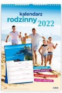 Kalendarz 2022 Ścienny Rodzinny. Wydawca: Edycja Świętego Pawła. Dobreksiazki.pl Opakowanie Kalendarz 2022 Ścienny Rodzinny
