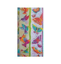 Kalendarz 2022 Slim Hummingbirds Flutterbyes Horizontal DE7688-9. Wydawca: Paperblanks. Dobreksiazki.pl Opakowanie Kalendarz 2022 Slim Hummingbirds Flutterbyes Horizontal DE7688-9