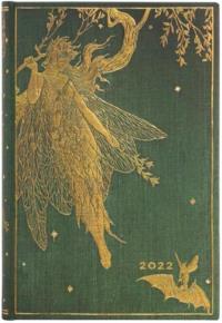 Kalendarz książkowy mini 2022 12M Olive Fairy. Wydawca: Paperblanks. Dobreksiazki.pl Opakowanie Kalendarz książkowy mini 2022 12M Olive Fairy