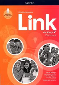 Link 5 Materiały ćwiczeniowe + dostęp online. Autor: Phillips Sarah, Anyakwo Diana, Jessica Finnis. Dobreksiazki.pl Okładka książki Link 5 Materiały ćwiczeniowe + dostęp online