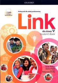 Link 5 Podręcznik z cyfrowym odzwierciedleniem. Autor: Phillips Sarah, Jessica Finnis. Dobreksiazki.pl Okładka książki Link 5 Podręcznik z cyfrowym odzwierciedleniem