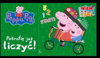 Peppa Pig. Wiem i ja! Potrafię już licz liczyć. Autor: Praca zbiorowa. Dobreksiazki.pl Okładka książki Peppa Pig. Wiem i ja! Potrafię już licz liczyć