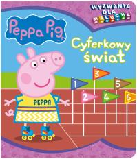 Peppa Pig. Wyzwania dla malucha. Cyferkowy świat. Autor: Opracowanie zbiorowe. Dobreksiazki.pl Okładka książki Peppa Pig. Wyzwania dla malucha. Cyferkowy świat