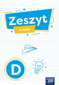 Okładka książki Szkoła na miarę zeszyt w linie D EDYCJA 2021