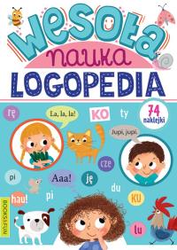 Wesola nauka Logopedia. Autor: Opracowanie zbiorowe. Dobreksiazki.pl Okładka książki Wesola nauka Logopedia
