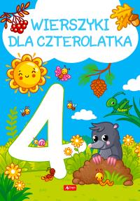 Wierszyki dla czterolatka. Autor: Opracowanie zbiorowe. Dobreksiazki.pl Okładka książki Wierszyki dla czterolatka
