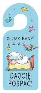 Opakowanie Zawieszka na klamkę Dajcie pospać