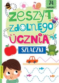 Zeszyt zdolnego ucznia Szlaczki. Autor: Opracowanie zbiorowe. Dobreksiazki.pl Okładka książki Zeszyt zdolnego ucznia Szlaczki