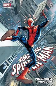 Amazing Spider-Man T.2 Przyjaciele i wrogowie. Autor: Humberto Ramos, Steve Lieber, Michele Bandini. Dobreksiazki.pl Okładka książki Amazing Spider-Man T.2 Przyjaciele i wrogowie