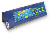 KAL.BIURKOWY POZIOMY 2015 NIEBIESKI Z PLAMA-PRMI. Autor: T-100-2-9. Dobreksiazki.pl Okładka książki KAL.BIURKOWY POZIOMY 2015 NIEBIESKI Z PLAMA-PRMI