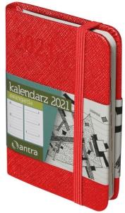 Kalendarz 2022 Awangarda A7 czerwony TDW ANTRA. Wydawca: Antra. Dobreksiazki.pl Opakowanie Kalendarz 2022 Awangarda A7 czerwony TDW ANTRA