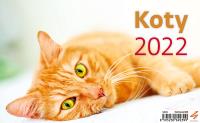 Kalendarz 2022 Biurkowy. Koty. Wydawca: Sztuka Rodzinna. Dobreksiazki.pl Opakowanie Kalendarz 2022 Biurkowy. Koty