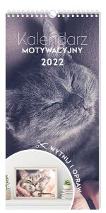 Kalendarz 2022 motywacyjny 22x46 Zwierzaki. Wydawca: INTERDRUK. Dobreksiazki.pl Opakowanie Kalendarz 2022 motywacyjny 22x46 Zwierzaki