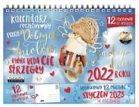Kalendarz 2022 pocztówkowy Dobrych Aniołów. Wydawca: Kukartka. Dobreksiazki.pl Opakowanie Kalendarz 2022 pocztówkowy Dobrych Aniołów