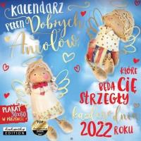 Kalendarz 2022 ścienny Classic Dobre Anioły. Wydawca: Kukartka. Dobreksiazki.pl Opakowanie Kalendarz 2022 ścienny Classic Dobre Anioły