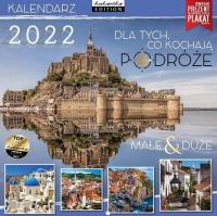 Kalendarz 2022 ścienny Classic Podróże. Wydawca: Kukartka. Dobreksiazki.pl Opakowanie Kalendarz 2022 ścienny Classic Podróże