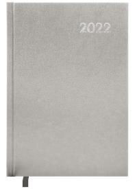 Kalendarz książkowy 2022 A5 szary EASY. Wydawca: Easy Stationery. Dobreksiazki.pl Opakowanie Kalendarz książkowy 2022 A5 szary EASY