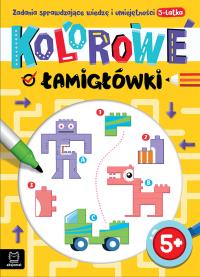 Kolorowe łamigłówki. Zadania sprawdzające wiedzę. Autor: Opracowanie zbiorowe. Dobreksiazki.pl Okładka książki Kolorowe łamigłówki. Zadania sprawdzające wiedzę