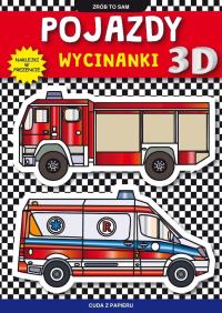 Pojazdy wycinanki 3 D. Autor: Tonder Krzysztof. Dobreksiazki.pl Okładka książki Pojazdy wycinanki 3 D