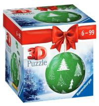 Puzzle 3D 54 Świąteczne dekoracje motyw 3. Wydawca: Ravensburger. Dobreksiazki.pl Opakowanie Puzzle 3D 54 Świąteczne dekoracje motyw 3
