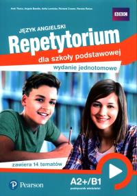Repetytorium j.ang. A2+/B1 SB PEARSON. Autor: Tkacz Arek, Angela Bandis, Anita Lewicka. Dobreksiazki.pl Okładka książki Repetytorium j.ang. A2+/B1 SB PEARSON
